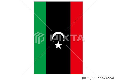 新世界の国旗2：3Ver縦　リビア