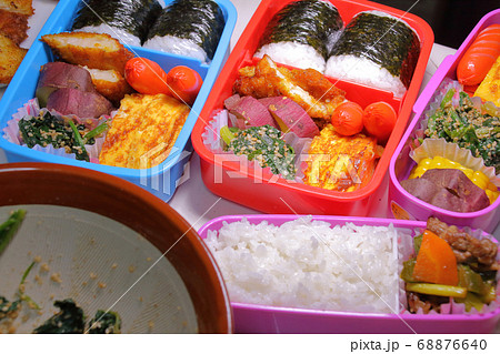 子供のお弁当の準備 子供のお弁当の準備 68876640