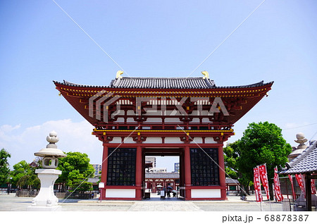 日本仏法最初の官寺 聖徳太子建立の四天王寺 68878387