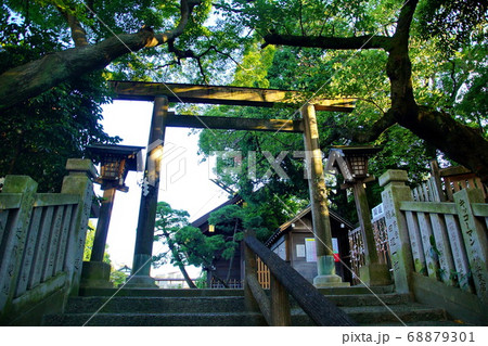 横浜 伊勢山皇大神宮 新裏参道・石段( 皇大神宮 ) 神奈川県 横浜市 西区 宮崎町 横浜 伊勢山皇大神宮 新裏参道・石段( 皇大神宮 ) 神奈川県 横浜市 西区 宮崎町 68879301