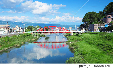 釜口橋 天竜川 岡谷市 長野県 釜口橋 天竜川 岡谷市 長野県 68880426