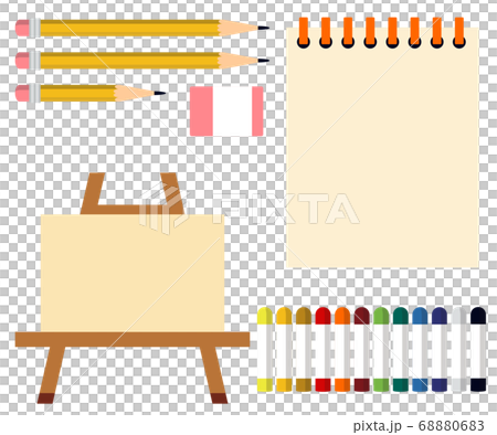 藝術工具塗料繪畫工具圖 藝術工具塗料繪畫工具圖 68880683