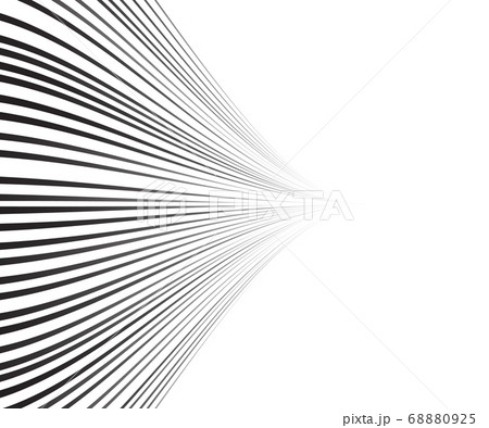 Comic speed lines background Rectangle fight stamp 68880925