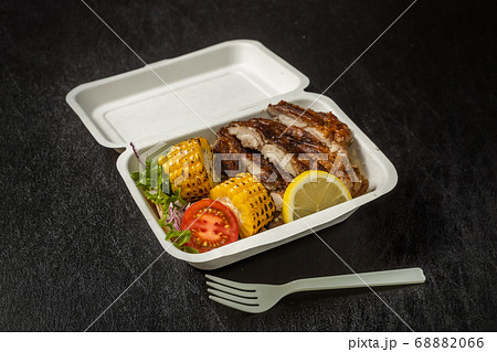 ジャマイカ料理 ジャークチキン Jamaican Food Jerk Chicken の写真素材 6066