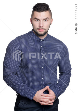 Close up portrait of handsome young businessman Close up portrait of handsome young businessman 68883953