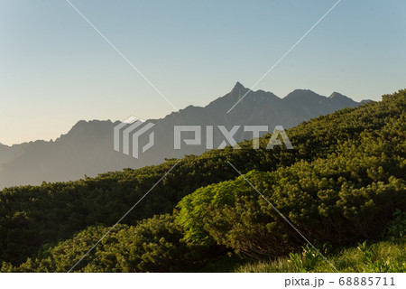槍ケ岳遠景 槍ケ岳遠景 68885711