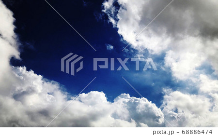 夏空と雲1 68886474