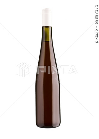 wine bottle isolated on white with clipping path 68887151