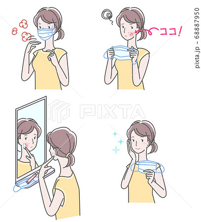 マスクによる肌トラブル バリエーションセット マスクによる肌トラブル バリエーションセット 68887950