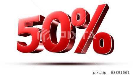 50 percent 3d. 68891661