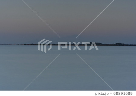夕暮れの大根島 夕暮れの大根島 68891689