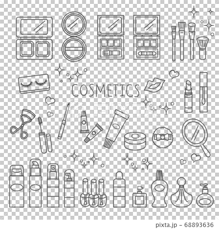 Cosmetic set white 68893636