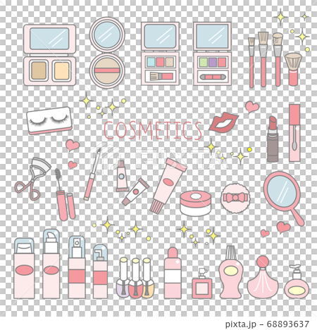 化妝品套裝粉紅色 68893637