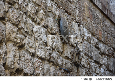 VIII station in Jerusalem - Via Dolorosa VIII station in Jerusalem - Via Dolorosa 68894669