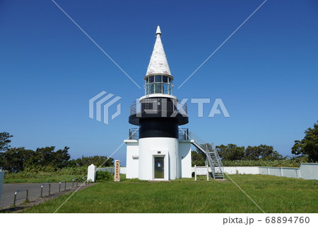 茂津多岬灯台・晩夏 68894760