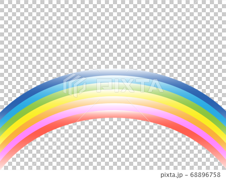 Rainbow background illustration material 6 68896758