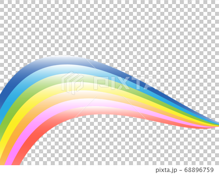 虹の背景イラスト素材7のイラスト素材