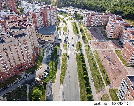 Sosnovy Bor, Leningrad Region, Russia. Aerial photo Sosnovy Bor, Leningrad Region, Russia. Aerial photo 68898539