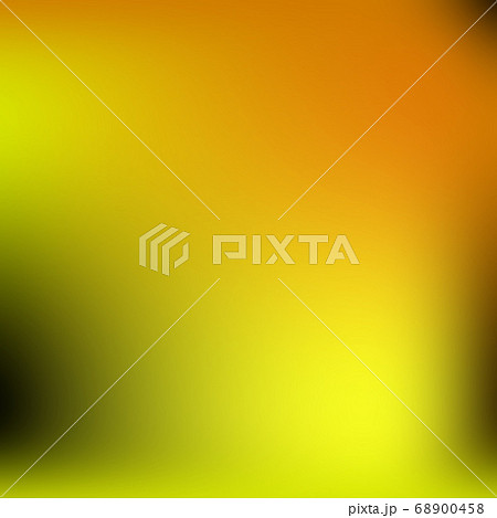 黄色とオレンジと黒のグラデーション背景のイラスト素材