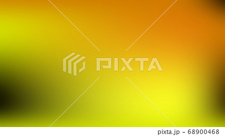 黄色とオレンジと黒のグラデーション背景のイラスト素材