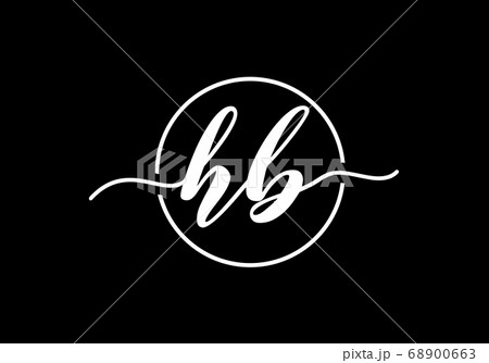 H B Initial Letter Logo design, Graphic Alphabet Symbol for Corporate Business Identity 68900663