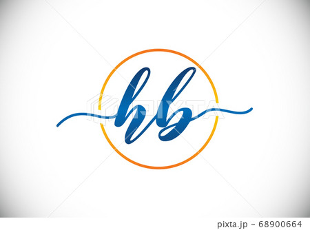 H B Initial Letter Logo design, Graphic Alphabet Symbol for Corporate Business Identity 68900664