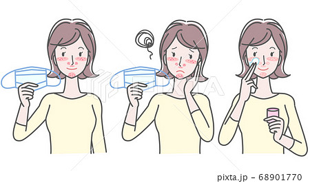 マスクによる肌トラブル バリエーションセット マスクによる肌トラブル バリエーションセット 68901770