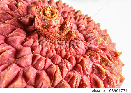 lychee fruit on the background of close-up macro  68901771