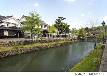 岡山県 倉敷市 美観地区の街並み 岡山県 倉敷市 美観地区の街並み 68904497