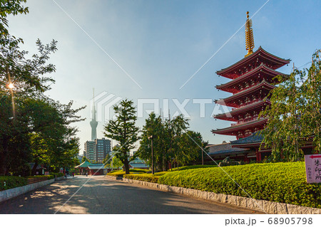 東京散歩、台東区浅草　浅草寺界隈　Tokyo Asakusa Sensoji Temple 68905798