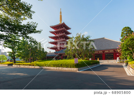 東京散歩、台東区浅草　浅草寺界隈　Tokyo Asakusa Sensoji Temple 68905800