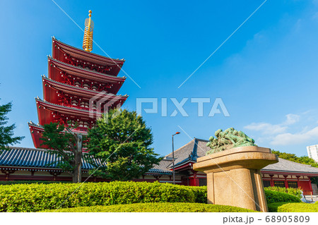 東京散歩、台東区浅草　浅草寺界隈　Tokyo Asakusa Sensoji Temple 68905809