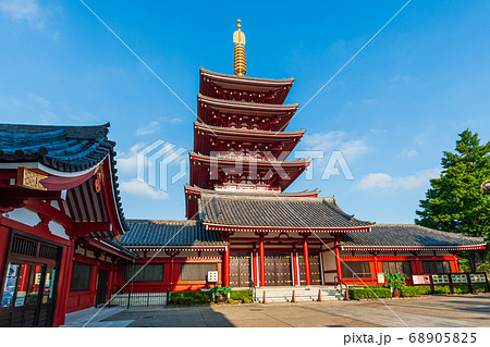東京散歩、台東区浅草　浅草寺界隈　Tokyo Asakusa Sensoji Temple 68905825