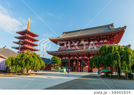 東京散歩、台東区浅草　浅草寺界隈　Tokyo Asakusa Sensoji Temple 68905834