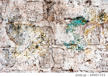 Weathered texture of stained old dark white Weathered texture of stained old dark white 68907333