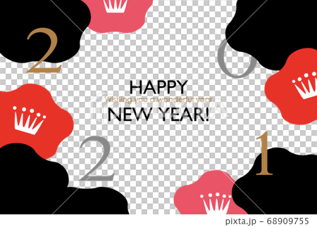 新年賀卡 賀年片 賀年卡 68909755