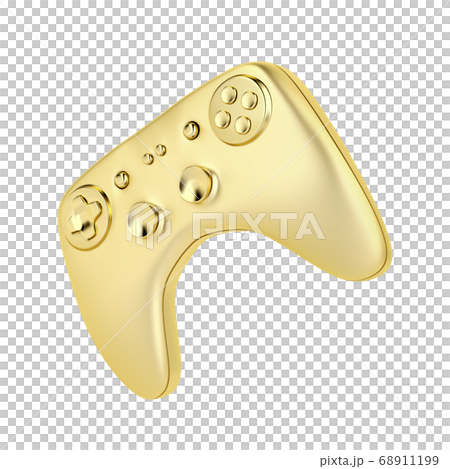 Golden gaming controller Golden gaming controller 68911199
