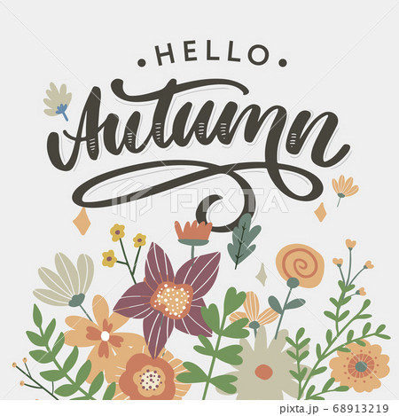 Hello, Autumn. Goodbye, Summer. The trend 68913219