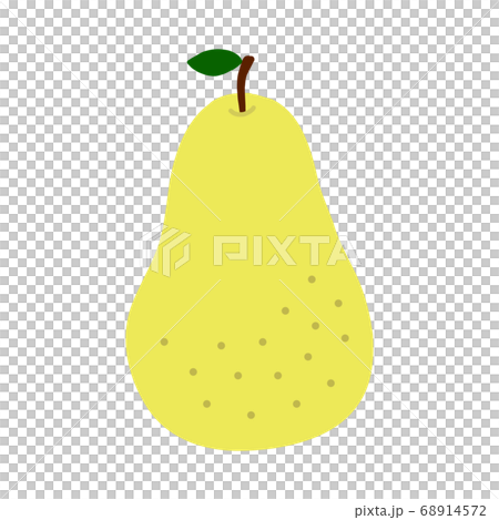 法蘭西梨手繪插圖圖標 68914572