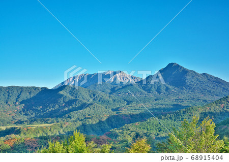 【鬼女台展望台より大山】 鳥取県日野郡江府町大字御机 【鬼女台展望台より大山】 鳥取県日野郡江府町大字御机 68915404