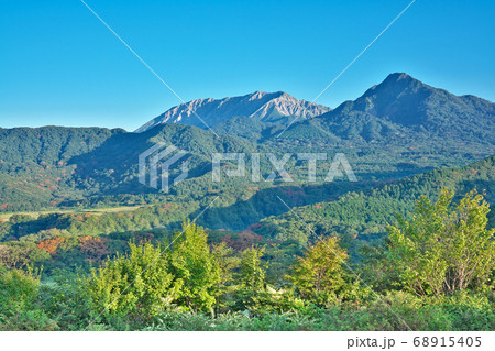 【鬼女台展望台より大山】 鳥取県日野郡江府町大字御机 68915405