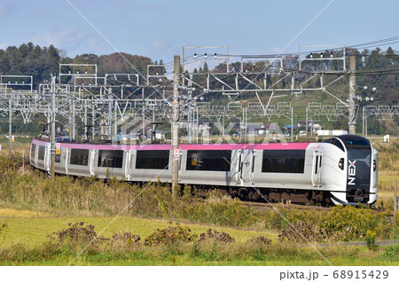 総武本線 佐倉-物井 JR東日本 E259系 Ne016編成(鎌倉) 成田エクスプレス 総武本線 佐倉-物井 JR東日本 E259系 Ne016編成(鎌倉) 成田エクスプレス 68915429