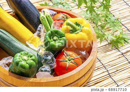 夏野菜 夏の野菜 野菜集合 夏野菜 夏の野菜 野菜集合 68917710
