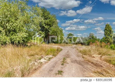 Dniester Estuary landscape coast in Shabo, 68918096