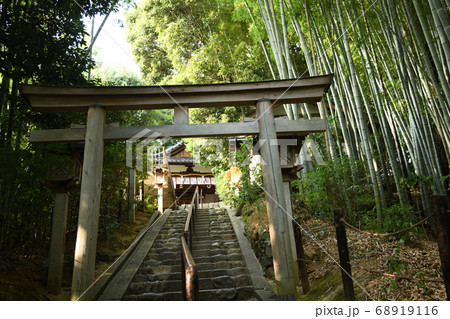 久延彦神社　参道 68919116