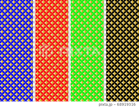 Japanese pattern material Colorful cloisonne pattern Golden base Japanese pattern material Colorful cloisonne pattern Golden base 68919316