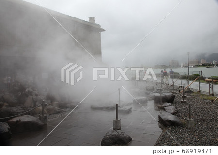 諏訪湖間欠泉 68919871