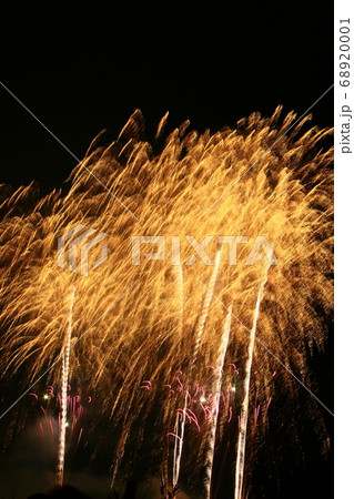 群馬県伊勢崎市 いせさき花火大会の写真素材 6001