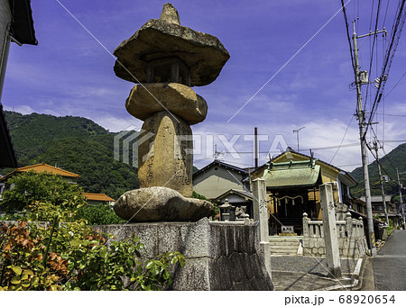 出口通り 金毘羅神社 常夜灯 広島県府中市 出口通り 金毘羅神社 常夜灯 広島県府中市 68920654