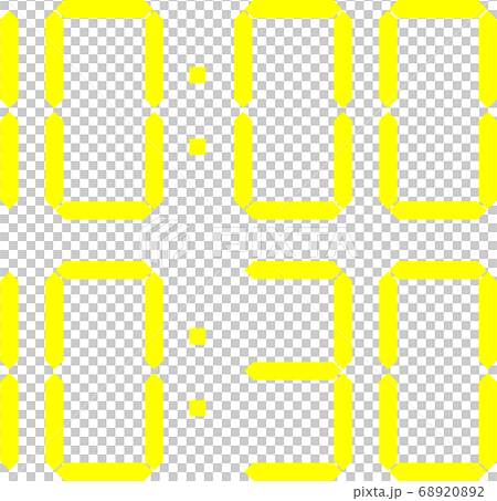 數字時鐘_10點 數字時鐘_10點 68920892